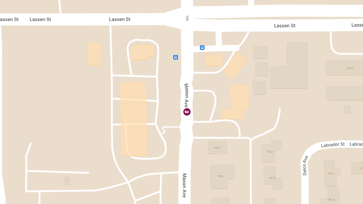 Two-Vehicle Accident with Injuries at 9857 Mason Ave