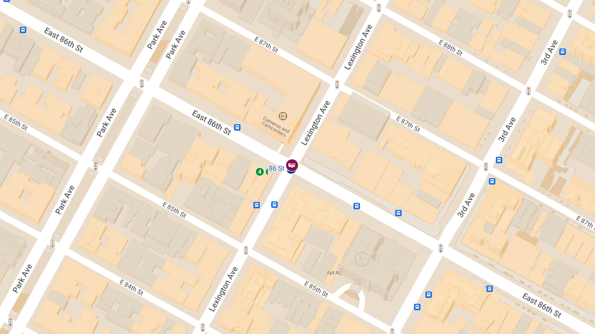 Two-Vehicle Collision With Injuries at E 86th St & Lexington Ave