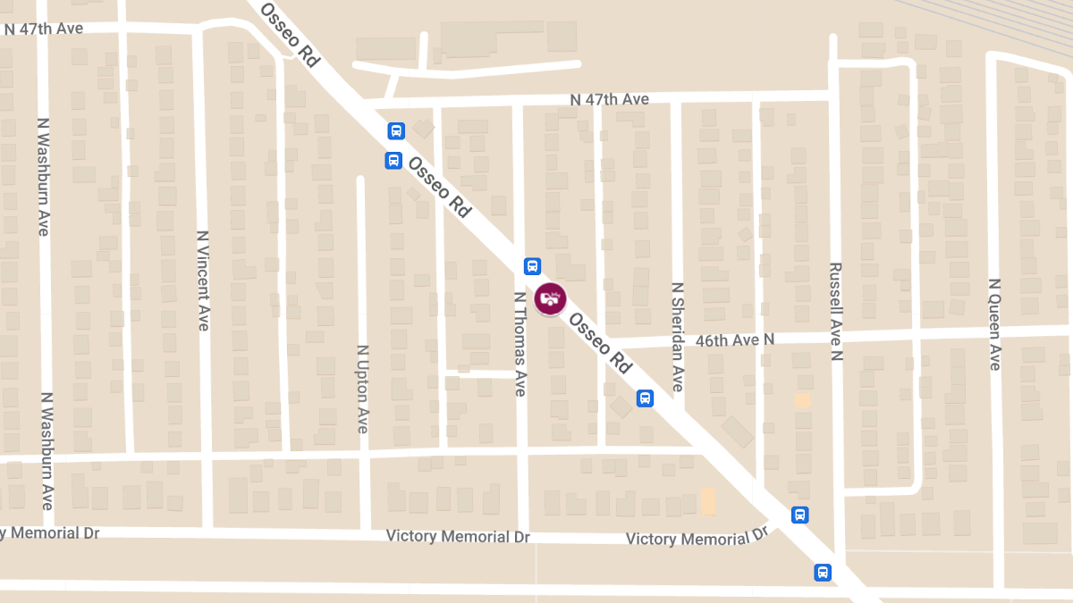 Two-Vehicle Collision at Osseo Rd & 46th Ave N Causes Injuries
