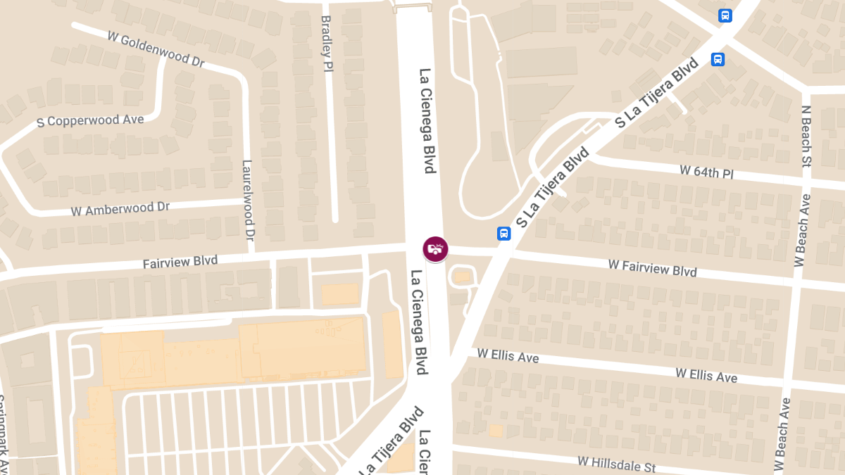 Two-Vehicle Collision at S La Cienega Blvd & Fairview Blvd Causes Injuries