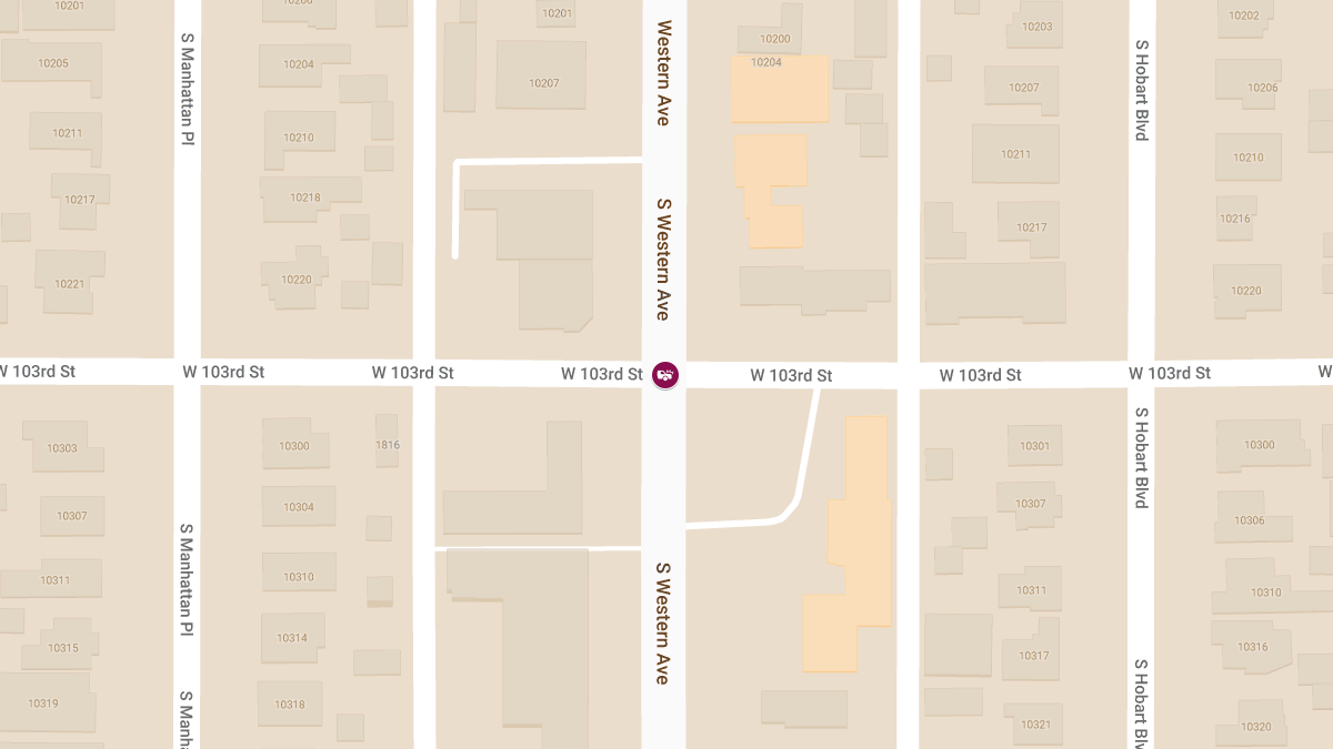 Two-Vehicle Collision with Injuries on S Western Ave
