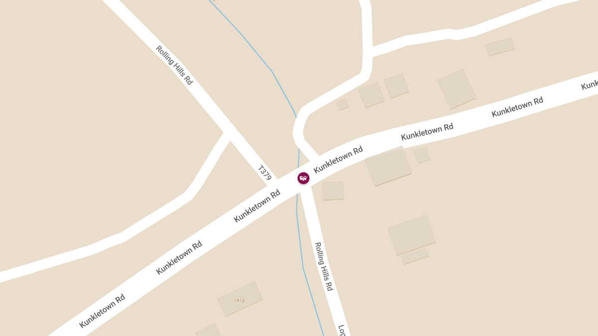 Two-Vehicle Collision with Injuries at Rolling Hills Rd & Kunkletown Rd