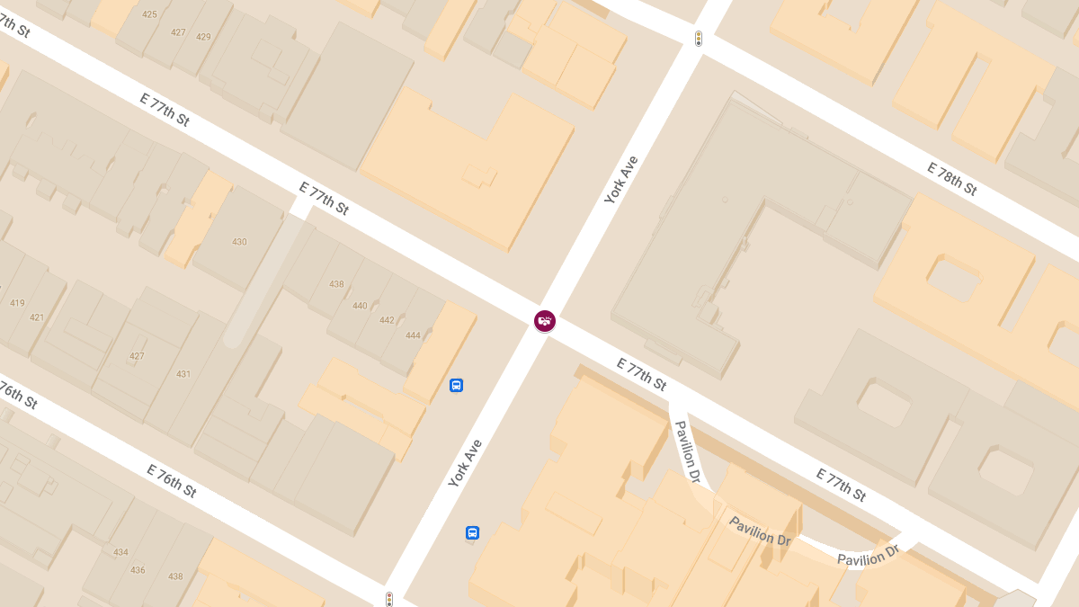 Two-Vehicle Collision with Injuries at York Ave & E 77th St