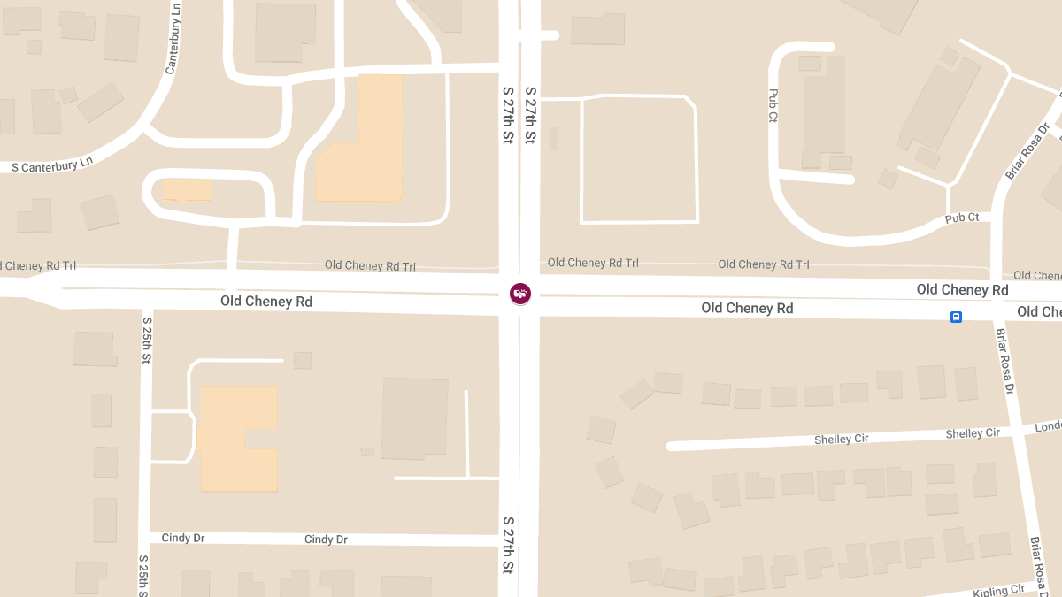 Two-Vehicle Crash Reported at 27th St & Old Cheney Rd