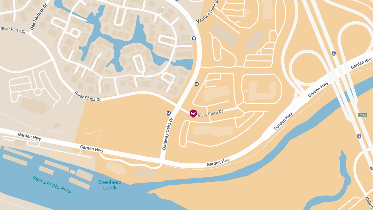 Two-Vehicle Crash With Injuries at 2150 River Plaza Dr