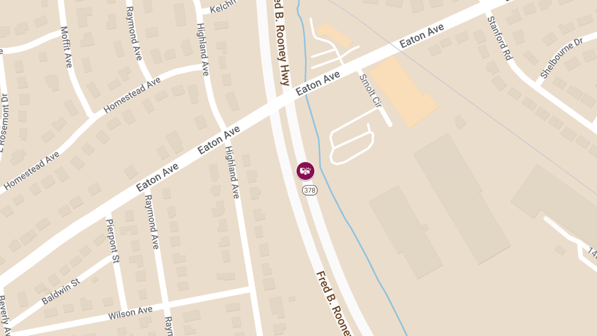 Two-Vehicle Crash With Injuries on Route 378 at Eaton Ave