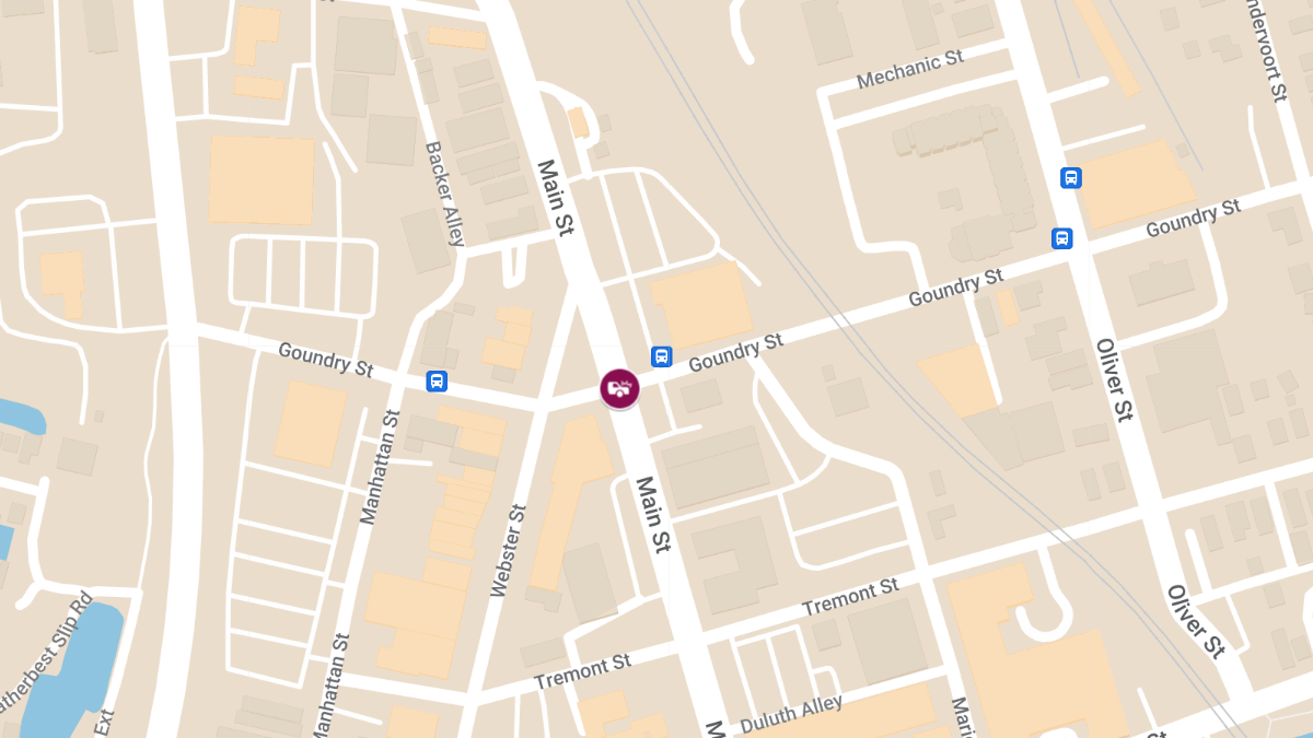 Two-Vehicle Crash at Goundry St & Main St