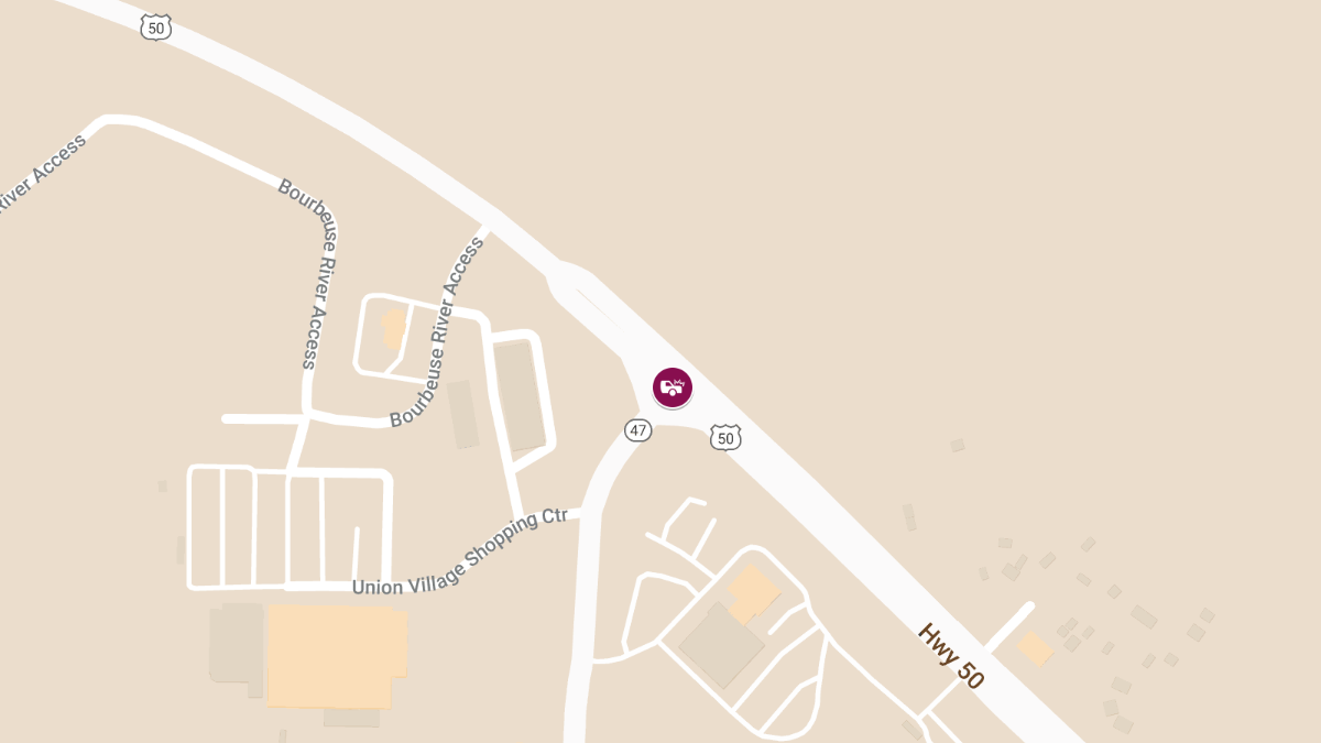 Two-Vehicle Crash at US-50 and Missouri 47 Leaves One Injured
