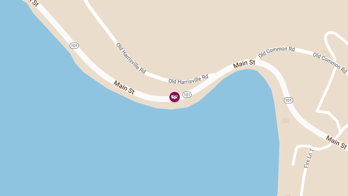 Two-Vehicle Crash on Main St (Route 101) Involving Commercial Vehicle
