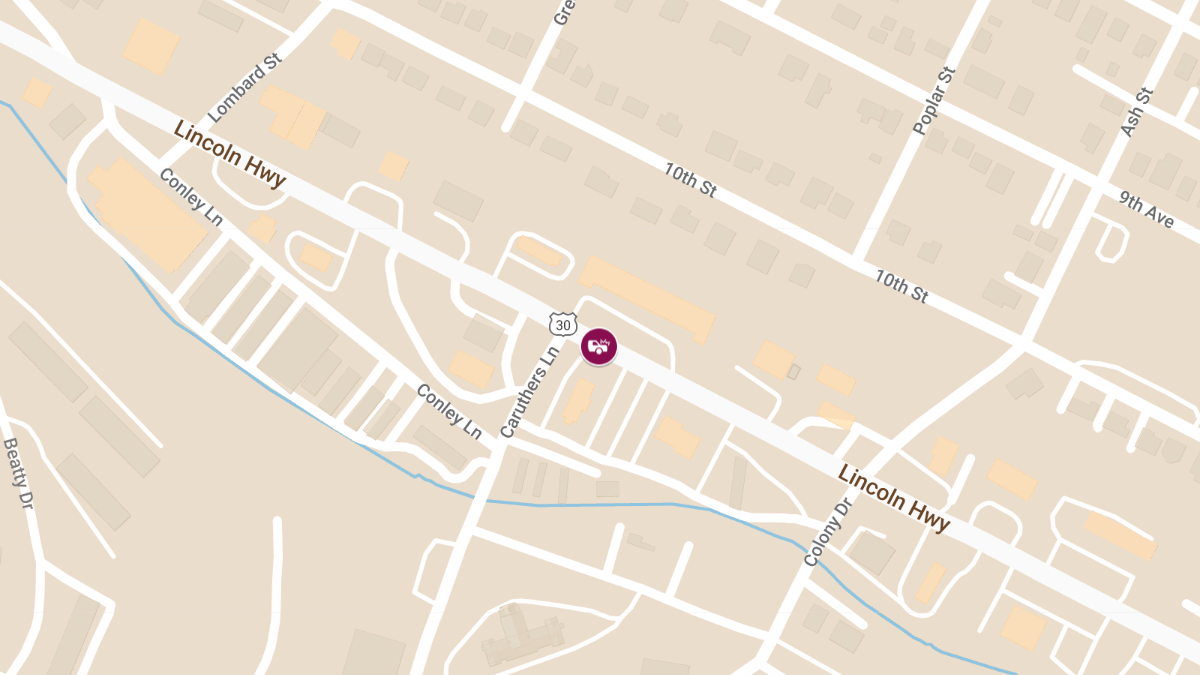 Two-Vehicle Crash with Airbag Deployment on Rte 30 Bypass at Rt 100 and Quarry Rd 
