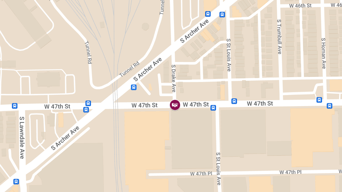 Two-Vehicle Crash with Entrapment at W 47th St & S Drake Ave