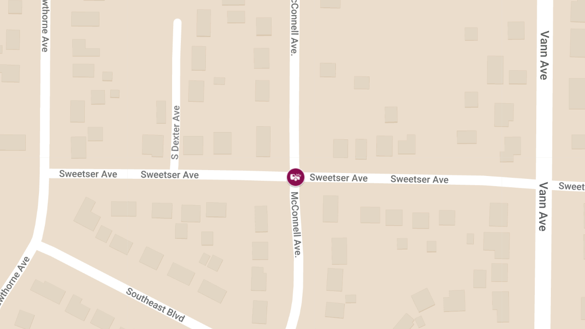 Two-Vehicle Crash with Injuries and Extrication at Sweetser & McConnell Ave