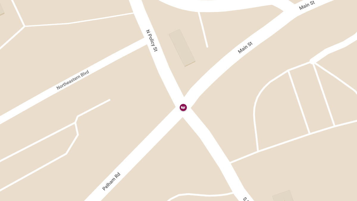 Two-Vehicle Crash with Injuries at N Policy St & Main St