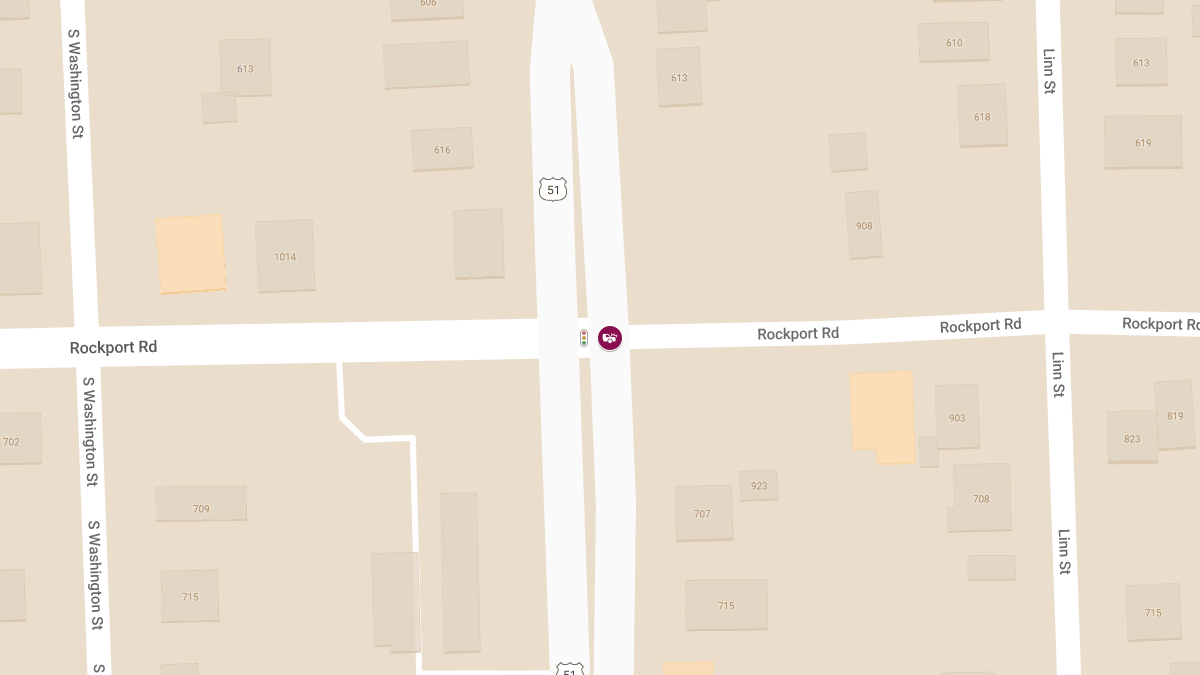 Two-Vehicle Crash with Injuries at Rockport Rd & Center Ave