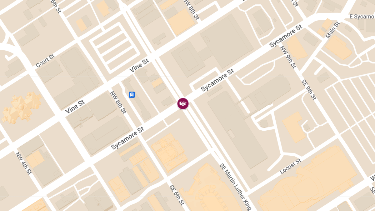 Two-Vehicle Crash with Injuries at Sycamore St & Heidelbach Ave