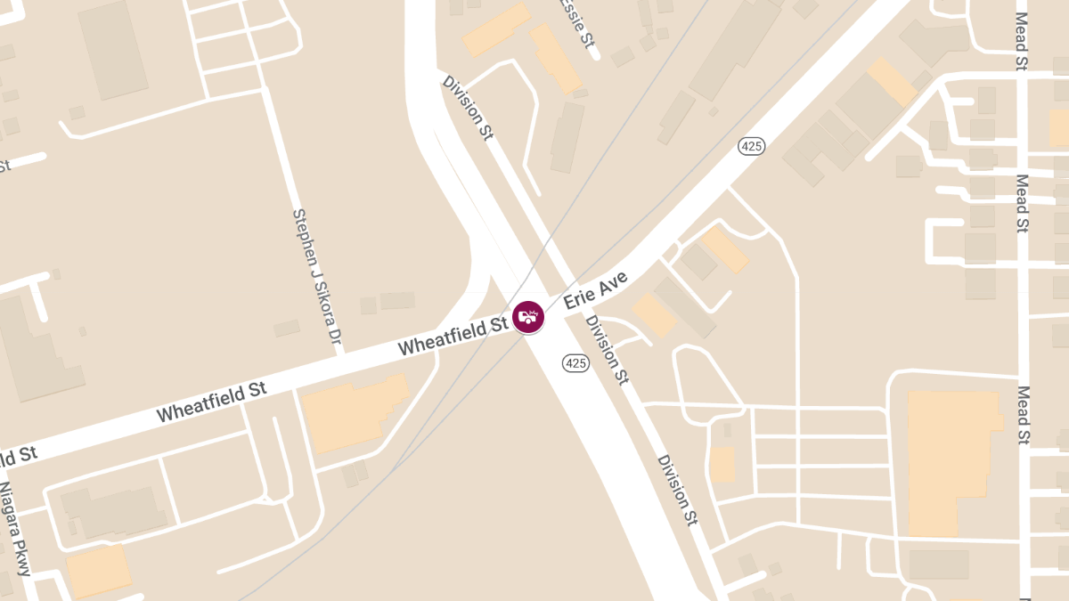 Two-Vehicle Crash with Injuries at Twin Cities Memorial Hwy & Wheatfield St