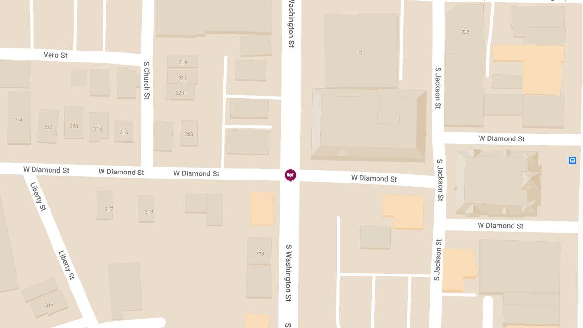 Two-Vehicle Crash with Injuries at W Diamond St & S Washington St