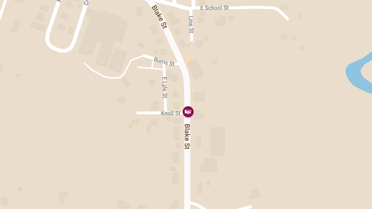Two-Vehicle Crash with Injuries on Blake St