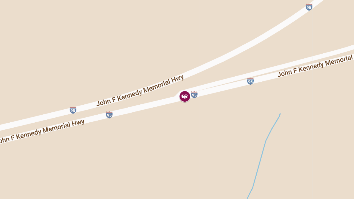 Two-Vehicle Crash with Injuries on I-95 SB Near MM 98