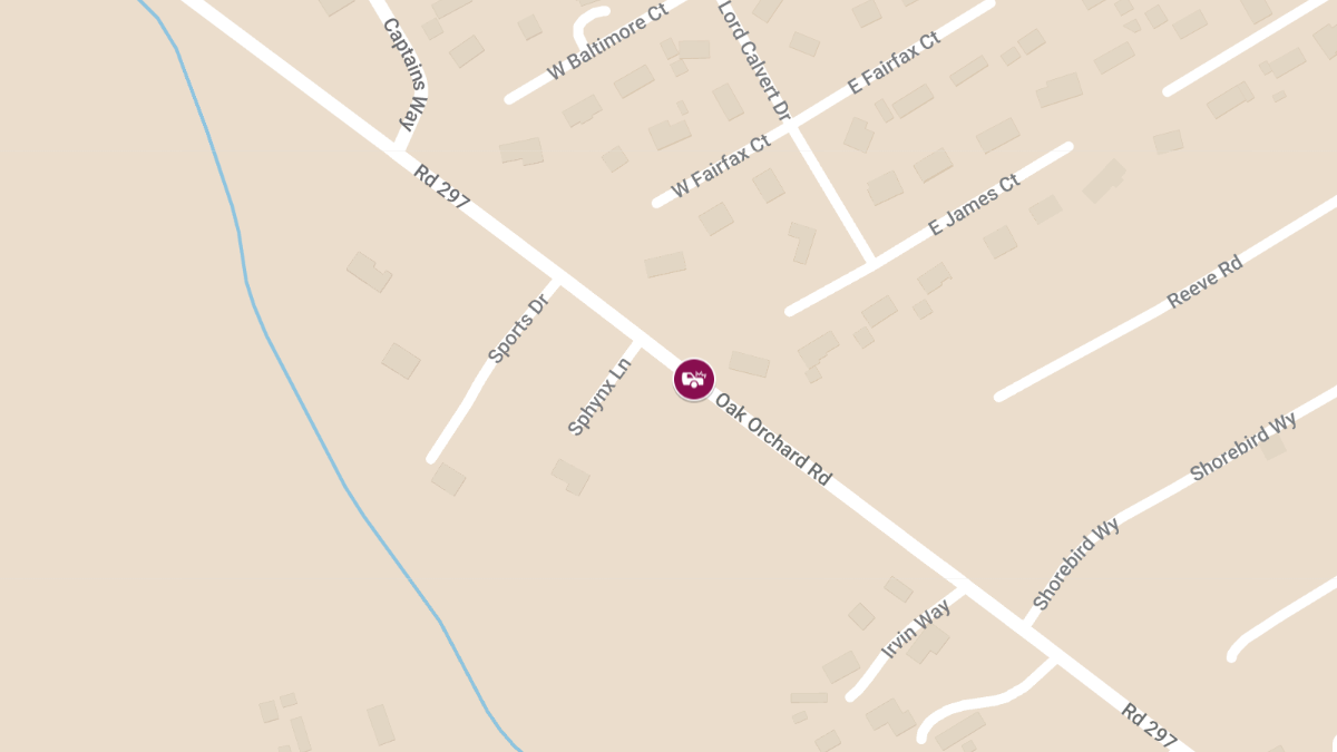 Two-Vehicle Crash with Injuries on Oak Orchard Rd