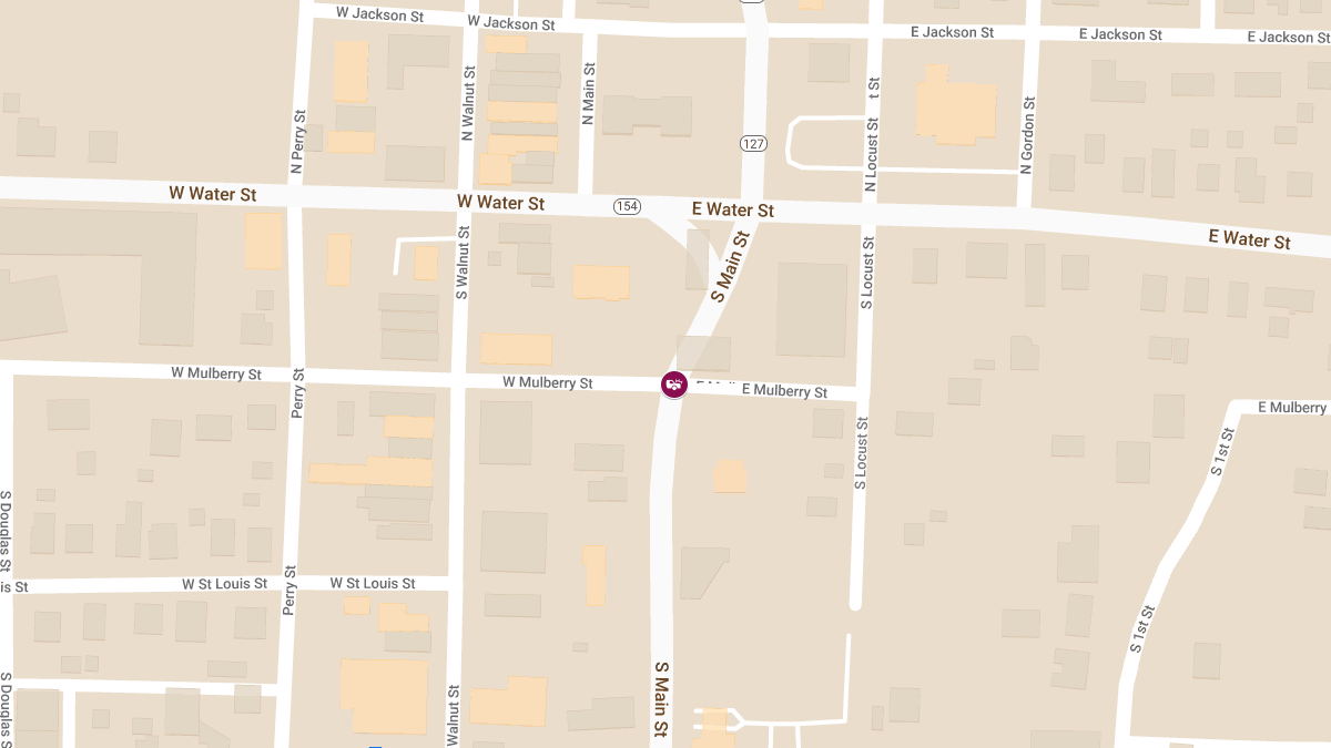 Two-Vehicle Crash with Rollover and Entrapment on IL-127 at Mulberry St