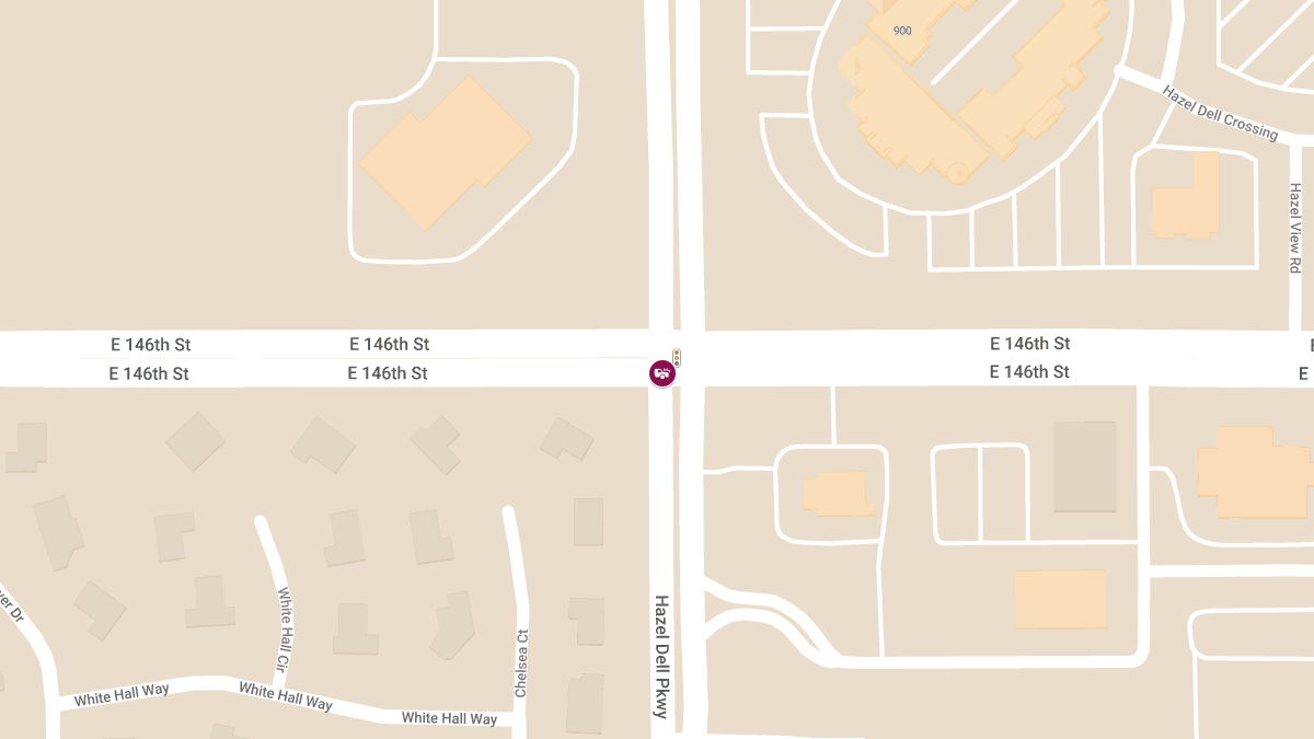 Vehicle Accident With Injuries at E 146th St & Hazel Dell Pkwy