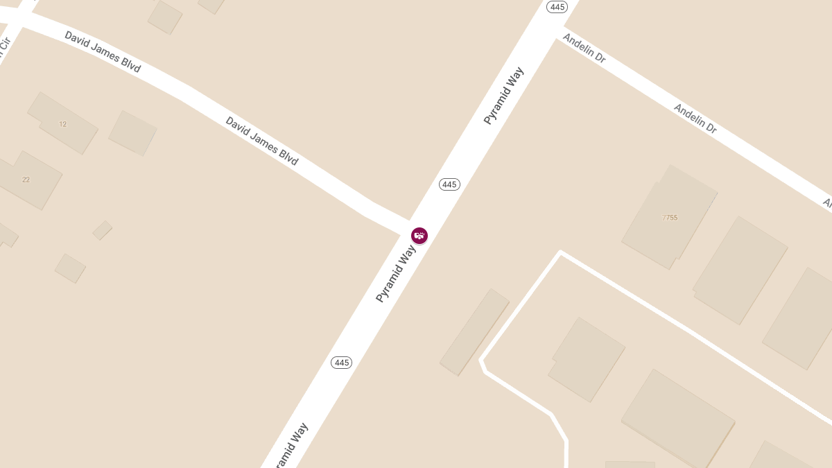 Vehicle Accident With Injuries at Pyramid Way & David James Blvd