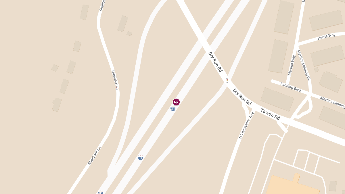 Vehicle Accident With Injuries on Interstate 81 SB