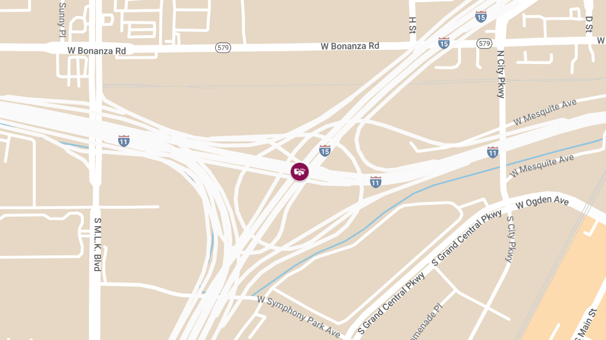 Vehicle Accident at IR11 N / IR15 NB to SB Causes Injuries