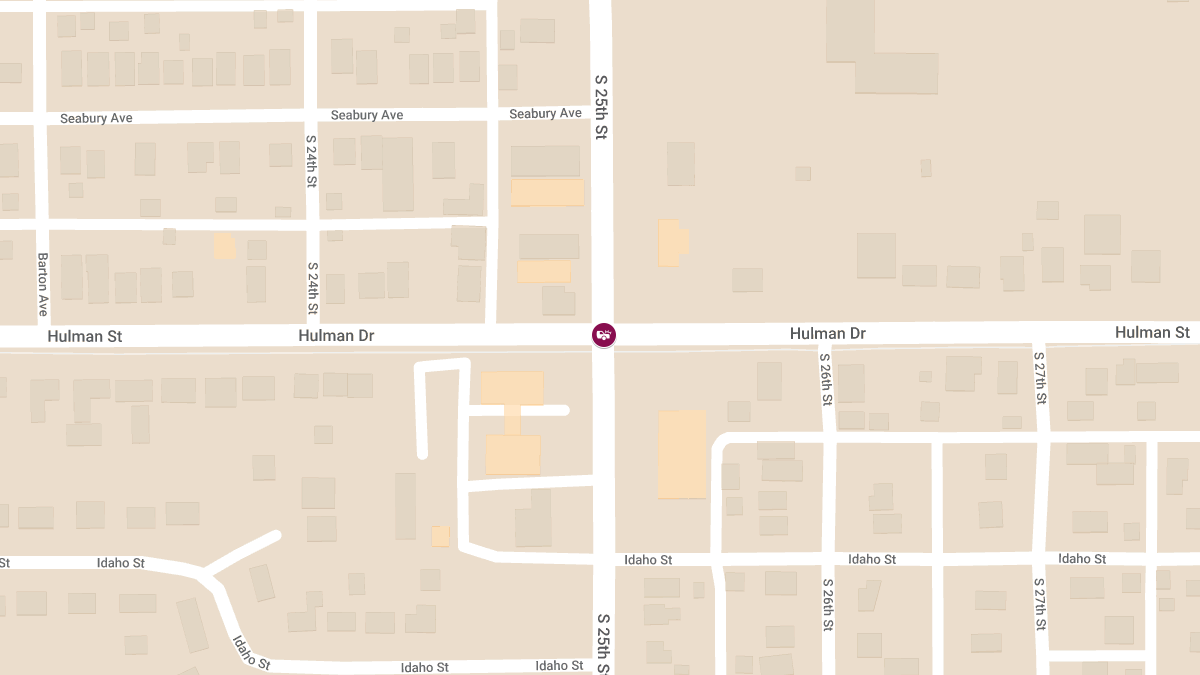 Vehicle Accident with Entrapment at S 25th St & Hulman St