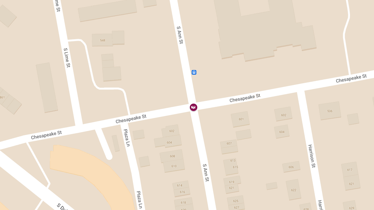 Vehicle Accident with Injuries Reported at Chesapeake St and S Ann St