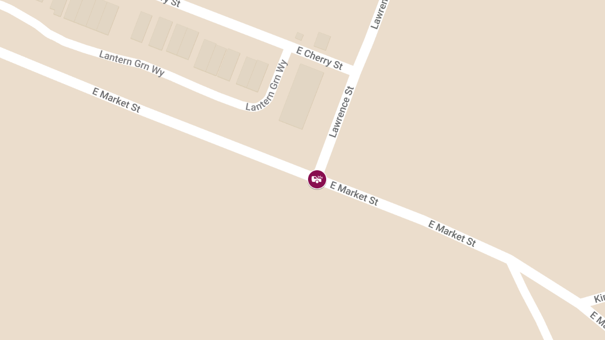 Vehicle Accident with Injuries at E Market St & Lawrence St