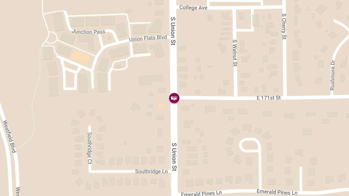 Vehicle Accident with Injuries at S Union St & E South St