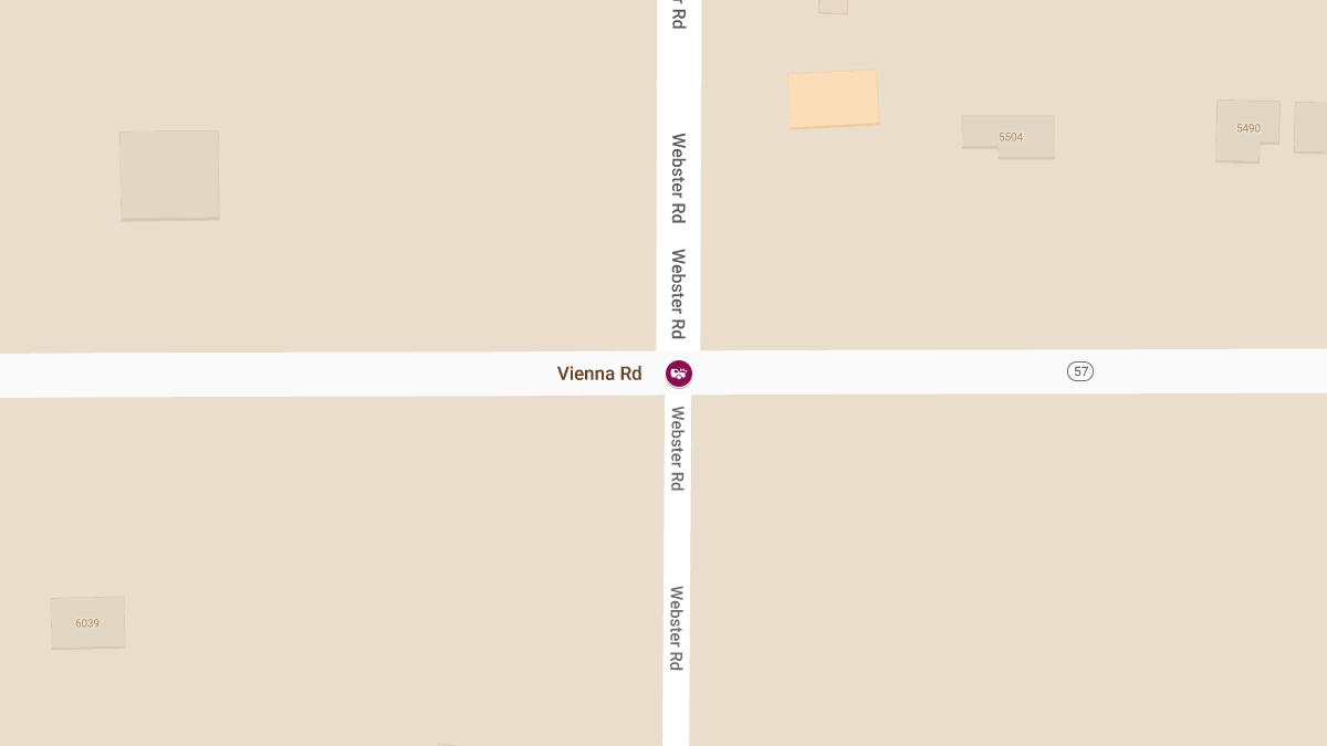 Vehicle Accident with Injuries at Webster Rd & W Vienna Rd