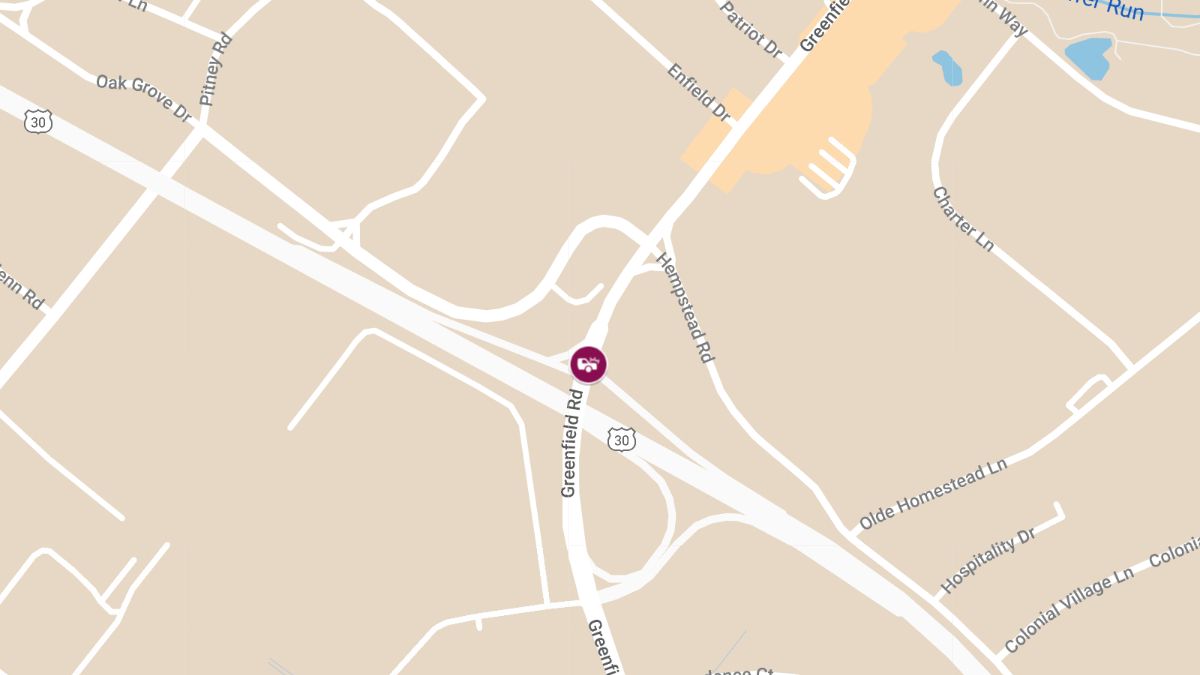 Vehicle Accident with Injuries on Greenfield Rd at Rte 30 W