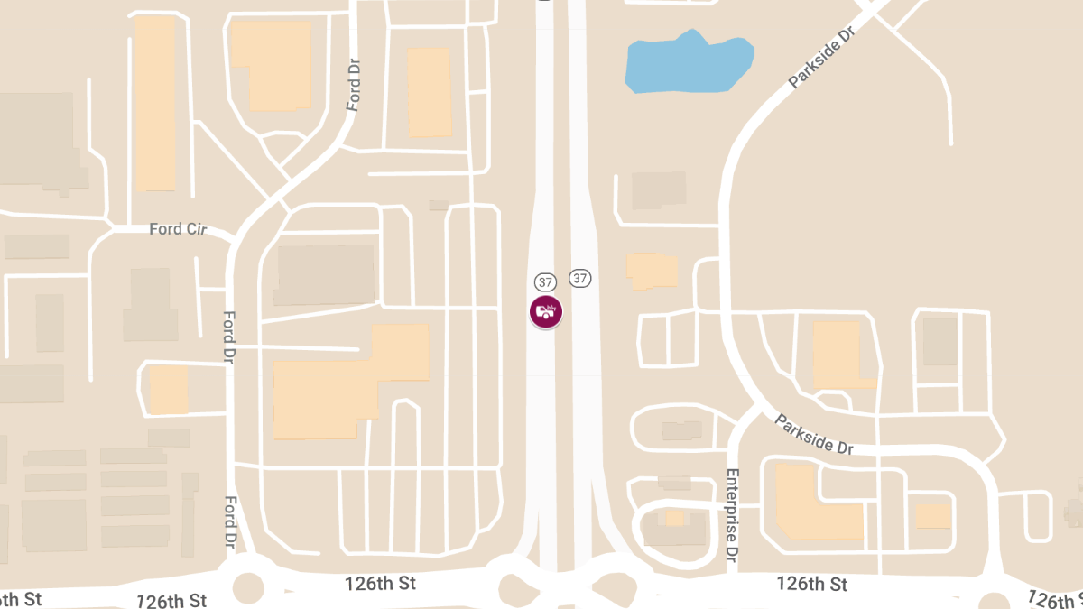 Vehicle Accident with Injuries on SR-37 SB Near E. 126th St.