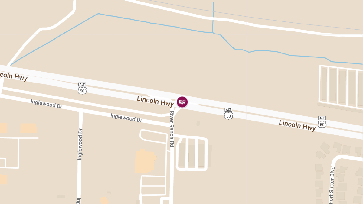 Vehicle Accident with Injuries on US ALT 50 Hwy at River Ranch Rd
