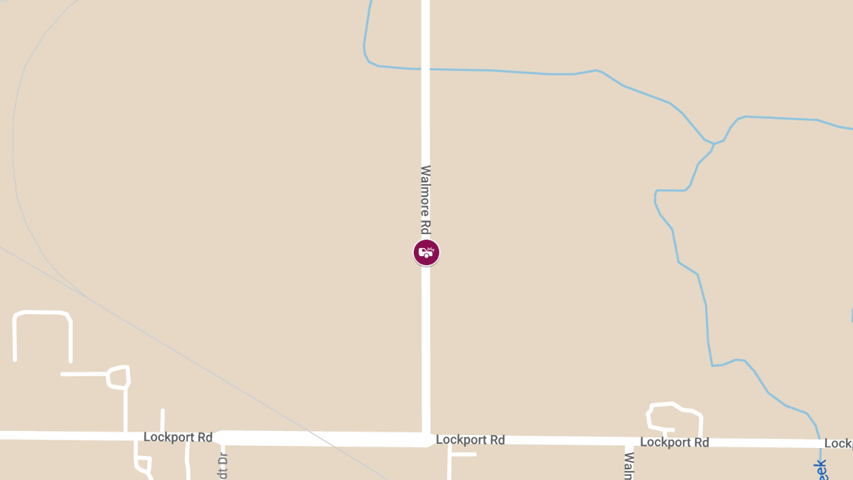 Vehicle Accident with Injuries on Walmore Rd