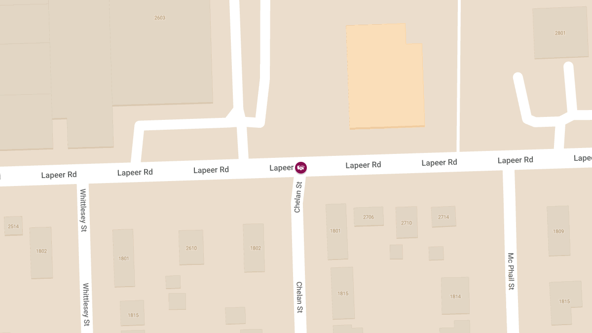 Vehicle Accident with Injury at Chelan St & Lapeer Rd