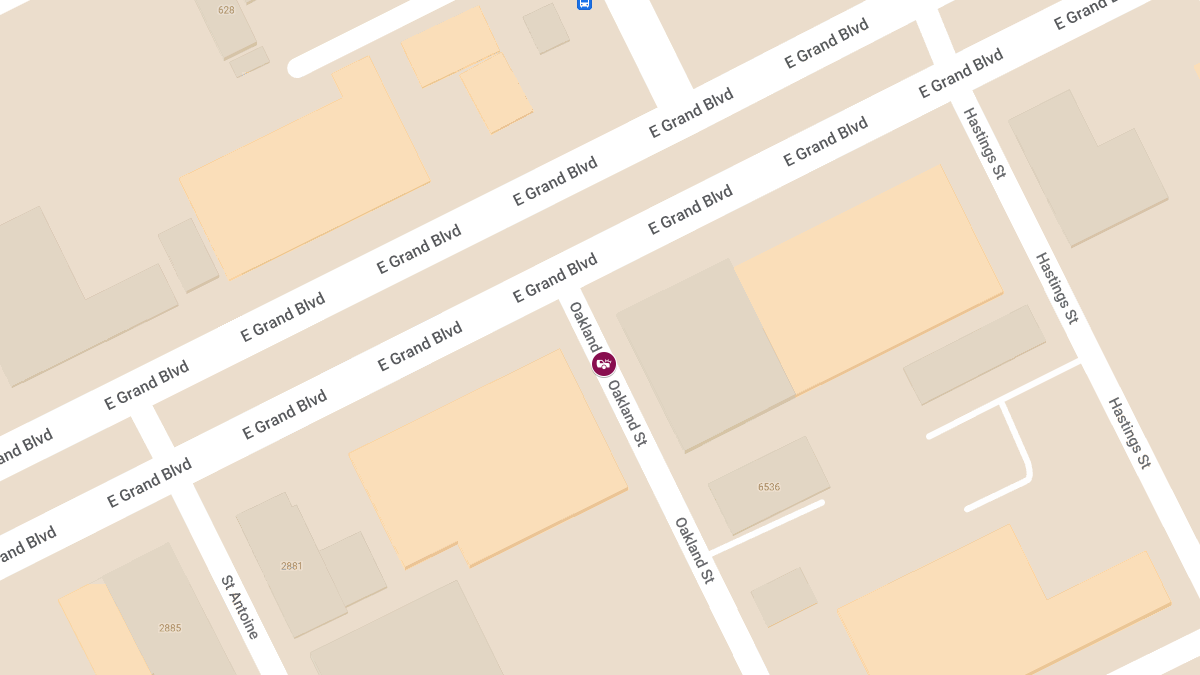 Vehicle Collision With Injuries at 12800 Oakland St