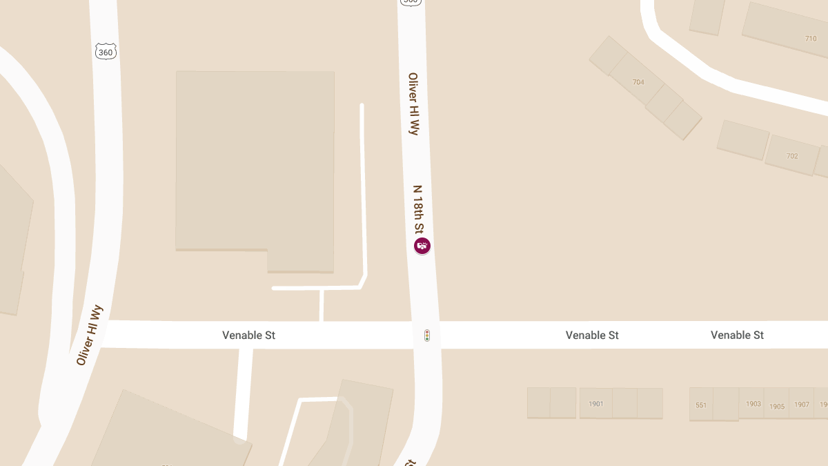 Vehicle Collision With Injuries at 955 N 18th St
