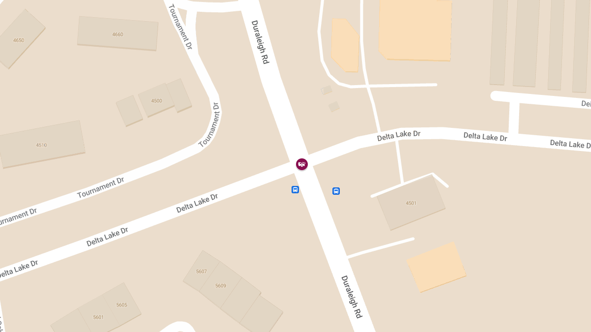 Vehicle Collision With Injuries at Duraleigh Rd & Delta Lake Dr