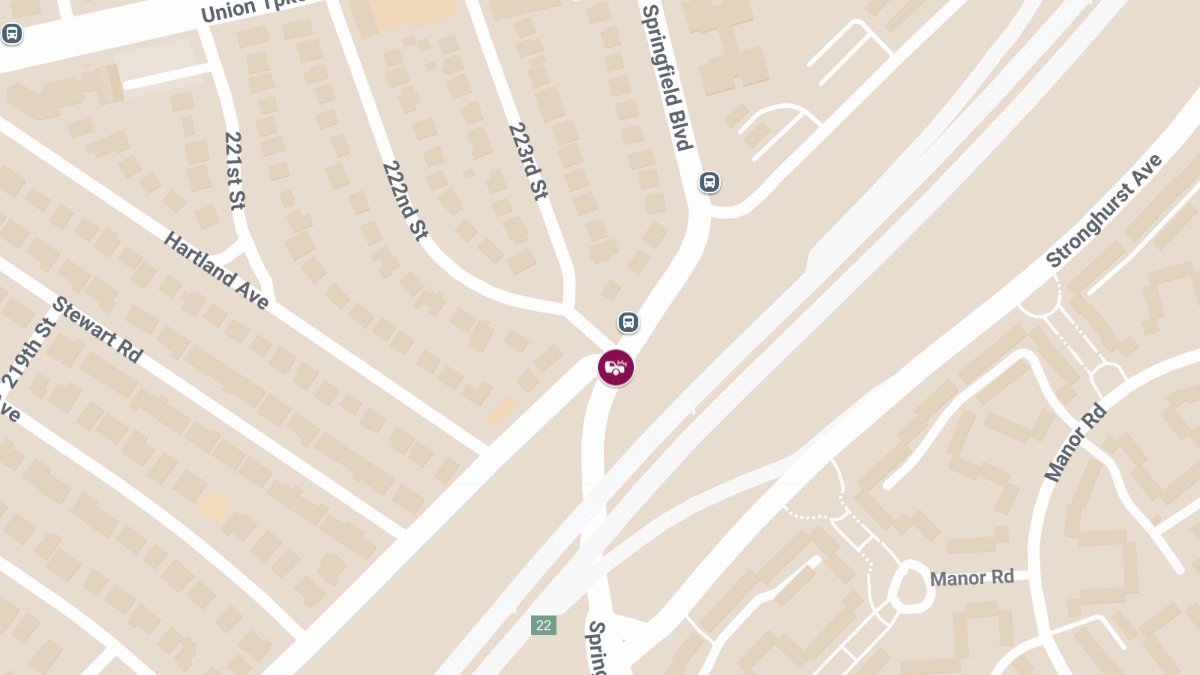 Vehicle Collision With Injuries at Grand Central Pkwy E & Springfield Blvd