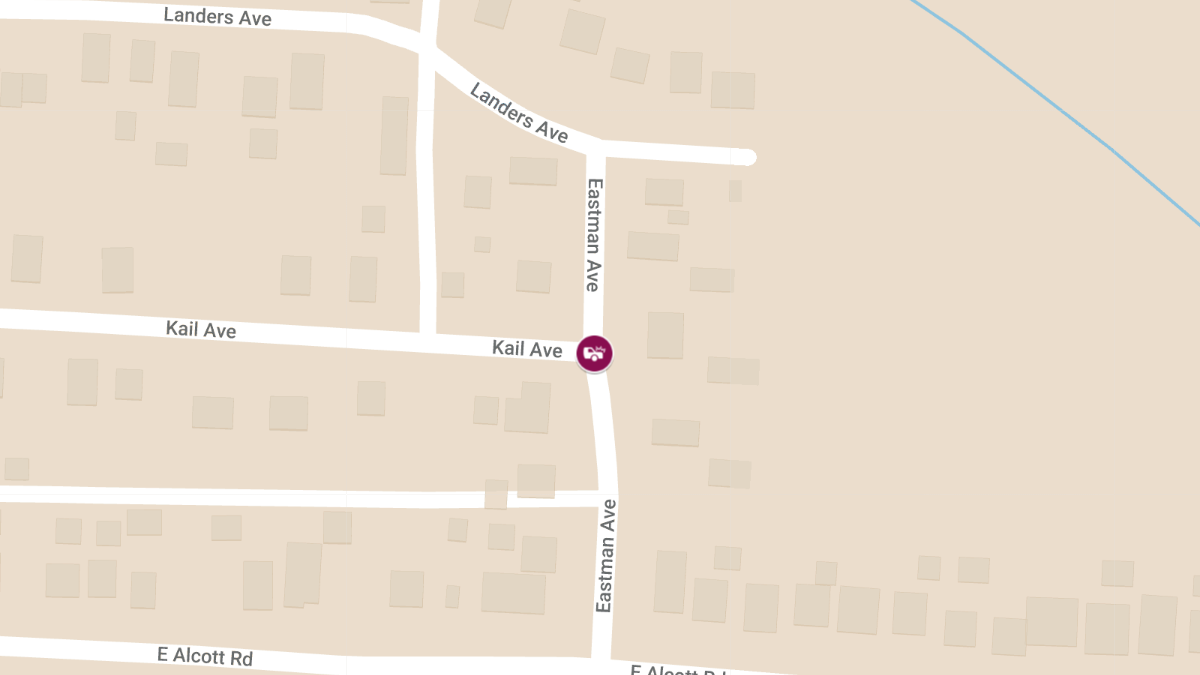 Vehicle Collision With Injuries at Kail Ave & Eastman Ave