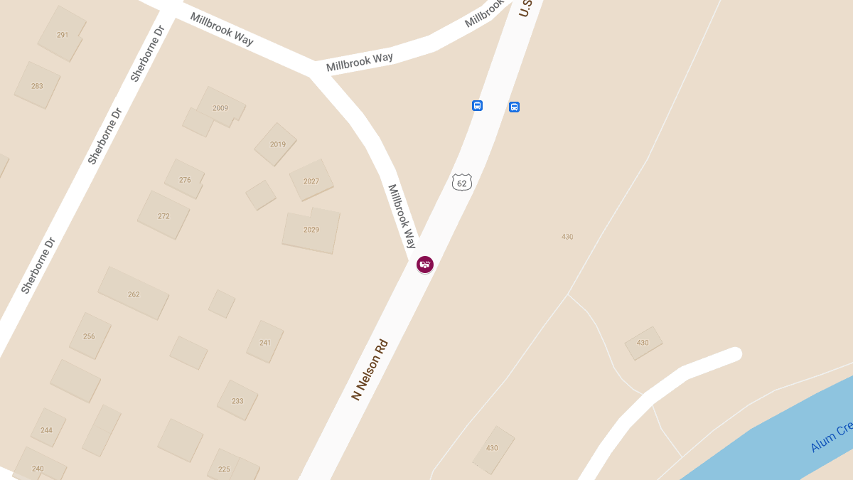 Vehicle Collision With Injuries at N Nelson Rd & Millbrook Way
