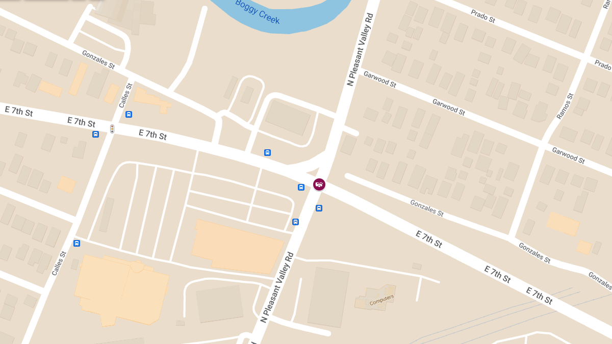 Vehicle Collision With Injuries at N Pleasant Valley Rd and E 7th St