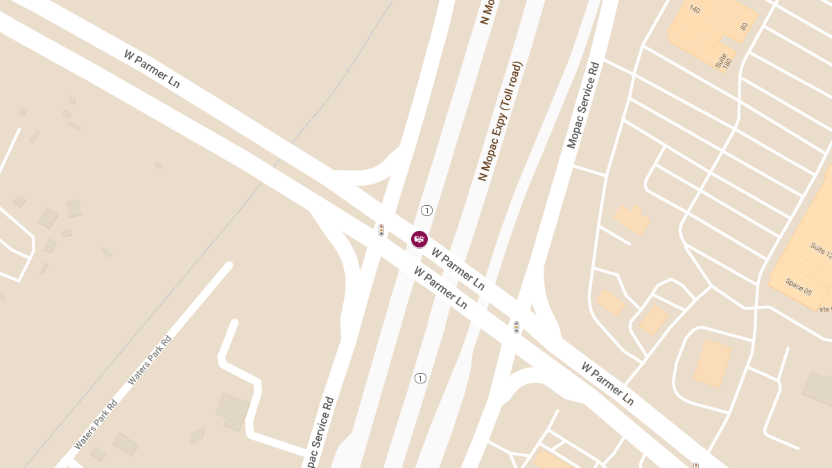 Vehicle Collision With Injuries at W Parmer Ln & Mopac Expy N