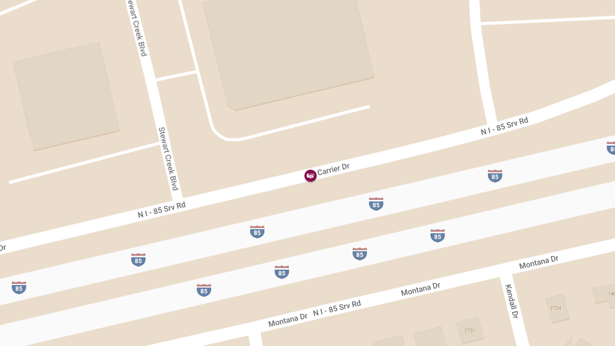 Vehicle Collision With Injuries on Carrier Dr