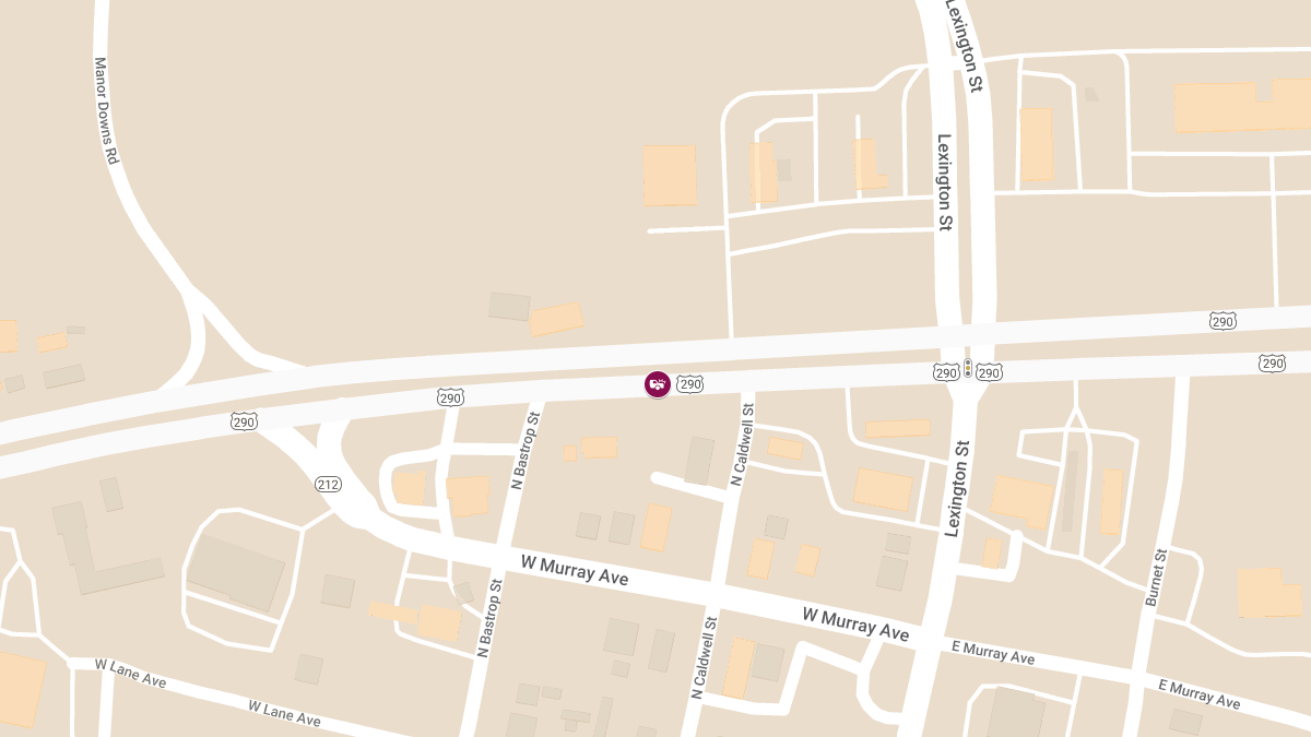 Vehicle Collision With Injuries on E US 290 Hwy EB