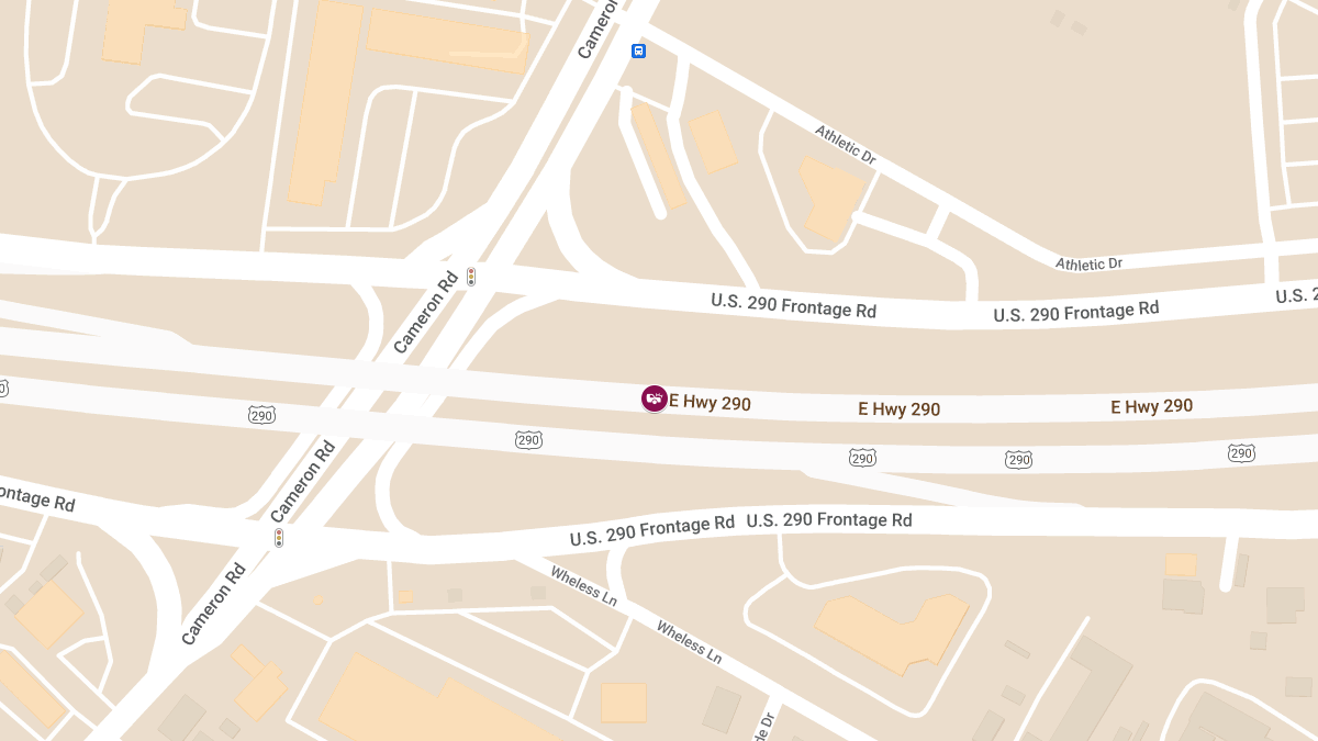 Vehicle Collision With Injuries on E US 290 Hwy Svrd EB